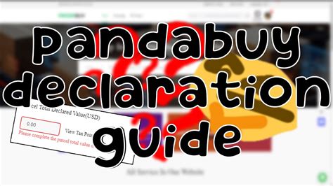 PandaBuy Declaration Tutorial 2023 | How To Declare On PandaBuyI hope this complete step-by-step tutorial helped you.Subscribe to How To Mentor to get …